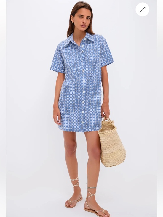 Pomander Place Dresses & Skirts - Pomander Place Denim Embroidered Lacie Dress